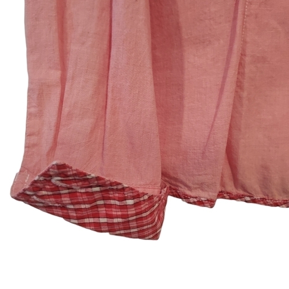 panhandle SLIM Western Cowgirl button embroidered shirt top sz XL - Picture 4 of 12